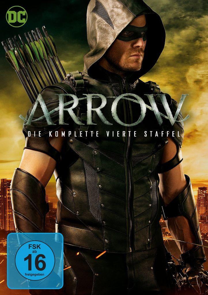 Arrow - kompl. Staffel 4 (DVD) 5Disc Min: 976DD5.1WS Produktbild 