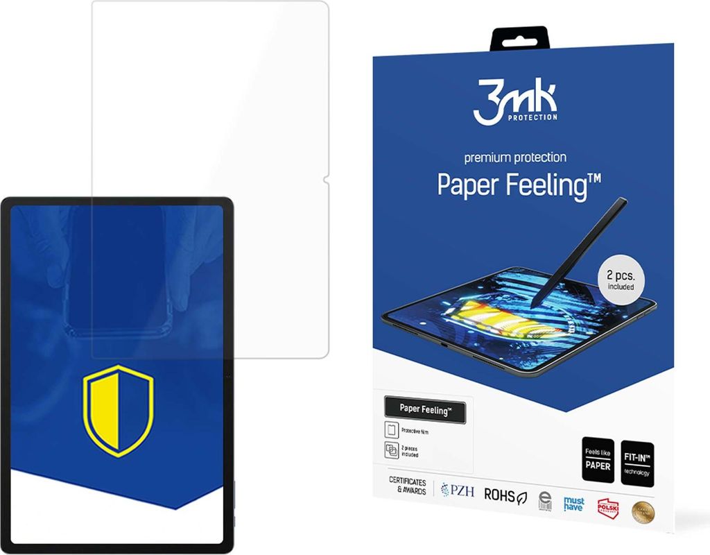 3mk Display Schutzfolie Paper Feeling für Ulefone Tab A11 Pro transparent