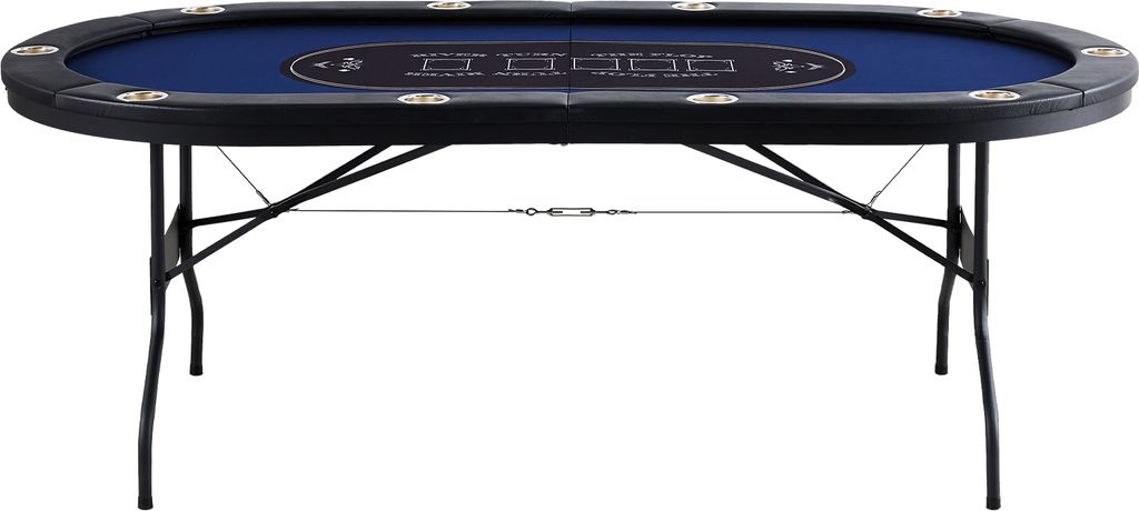 SucceBuy Table de poker pliable pour 10 joueurs, table Image du produit 
