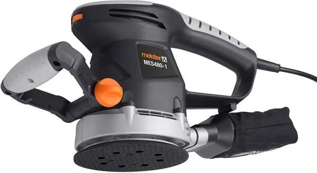 Ponceuse excentrique puissante 480 W Meister MES480-1 et plateau de 125mm