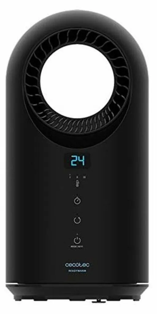 Chauffage d'appoint connecté sans lame 1500W pour chambre et salon