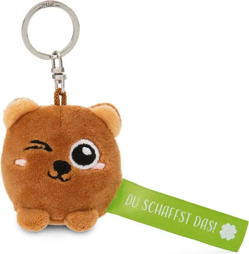 Porte-clés Ours Anti-Perte 5 cm - Retrouvez vos Clés avec Motivation