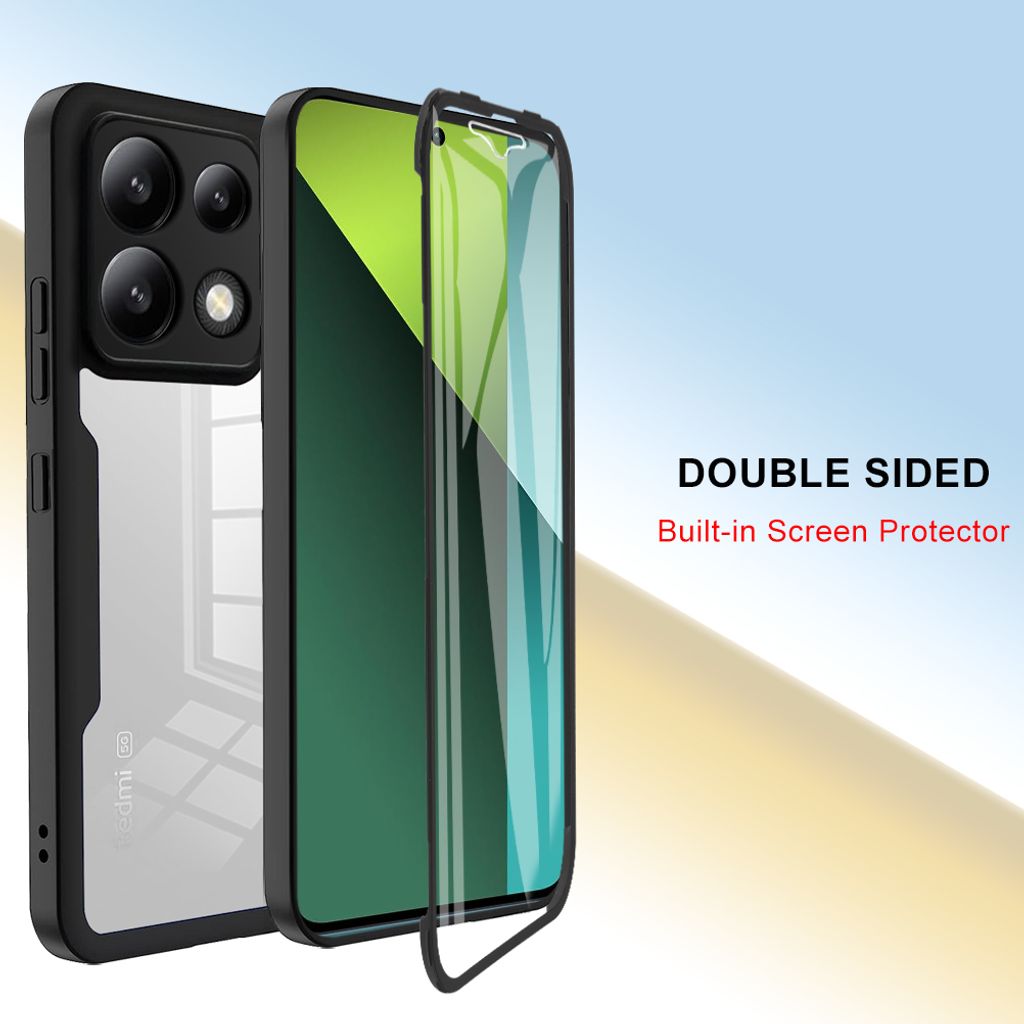 Custodia TPU Morbida Per Xiaomi Redmi Note 13 5G, Antiurto E Anticaduta, Rosso, Protezione Fotocamera