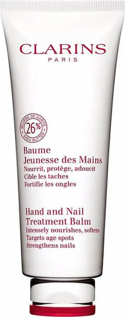 Baume Clarins Mains et Ongles 100ml - Soin Quotidien Mains Sèches Abîmées