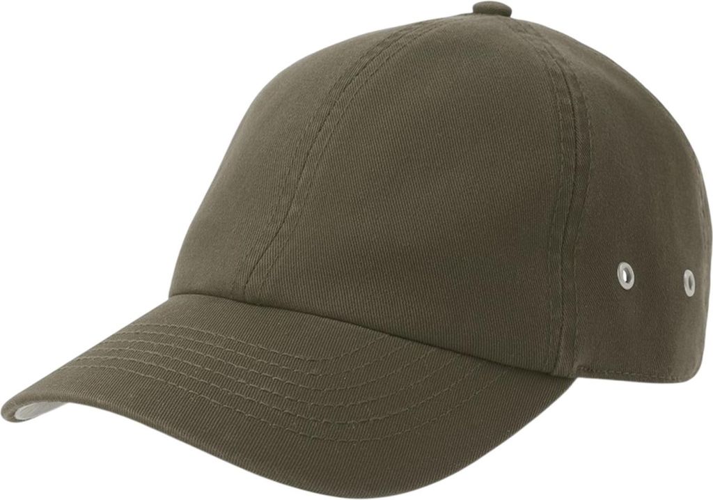 Atlantis - "Action-S" Baseball-Mütze für Herren/Damen Uni, Unstrukturiert, Chino AB739 (Einheitsgröße) (Oliv)