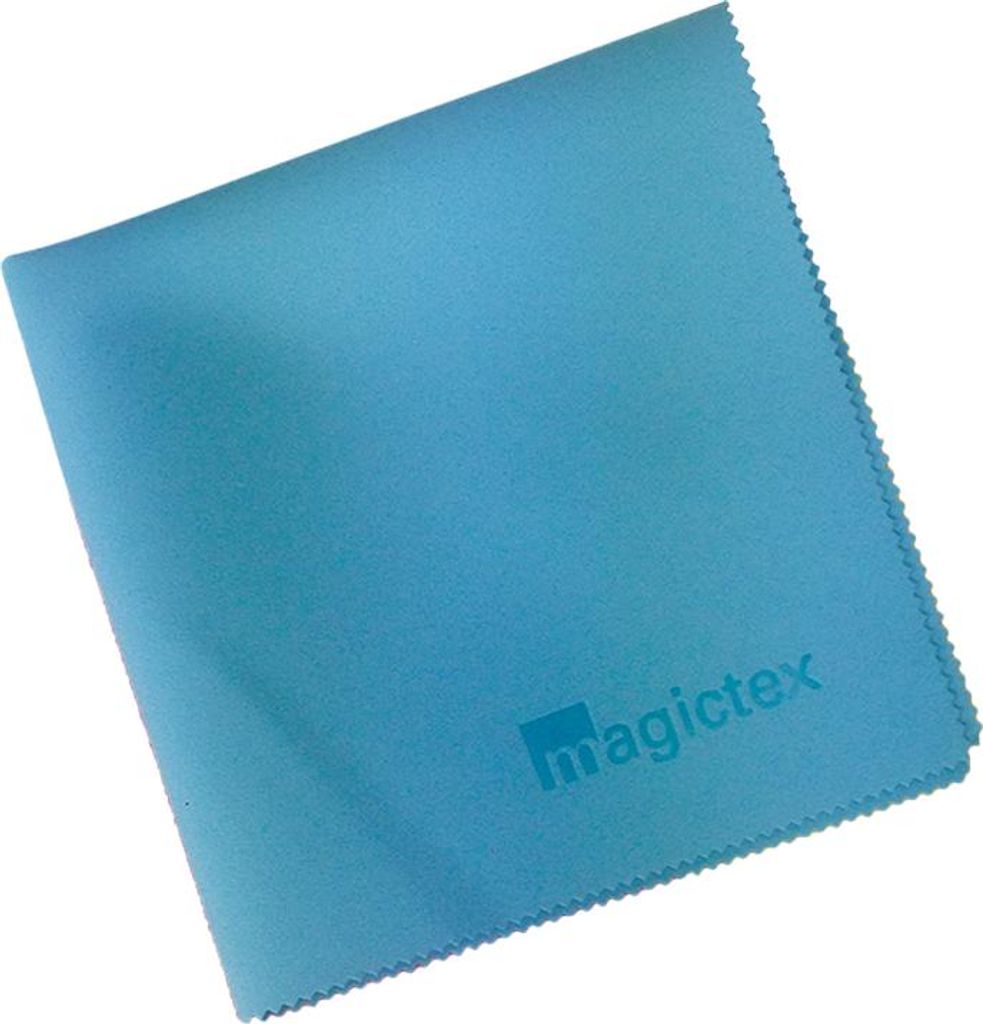 mtex magictex Fenster- und Raumpflegetuch Polyurethanbeschichtetes Microfasertuch 38 x 37 cm