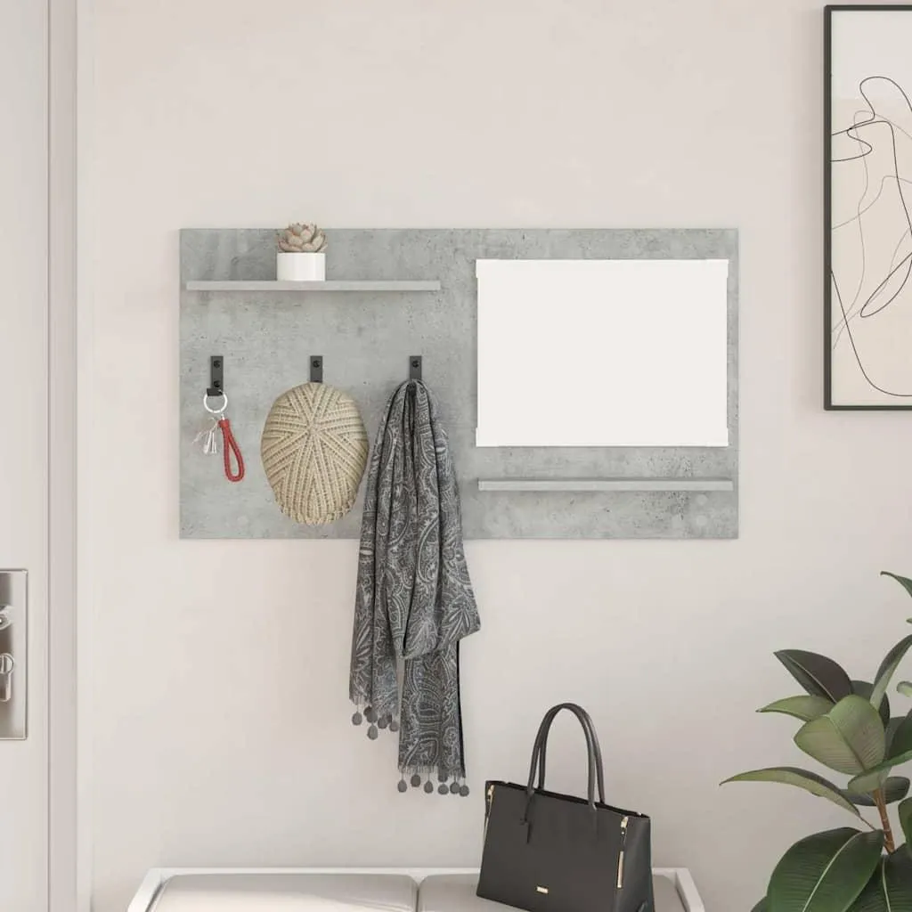 Design Urbano: Comodino Maison Exclusive Grigio Cemento Parete 90cm