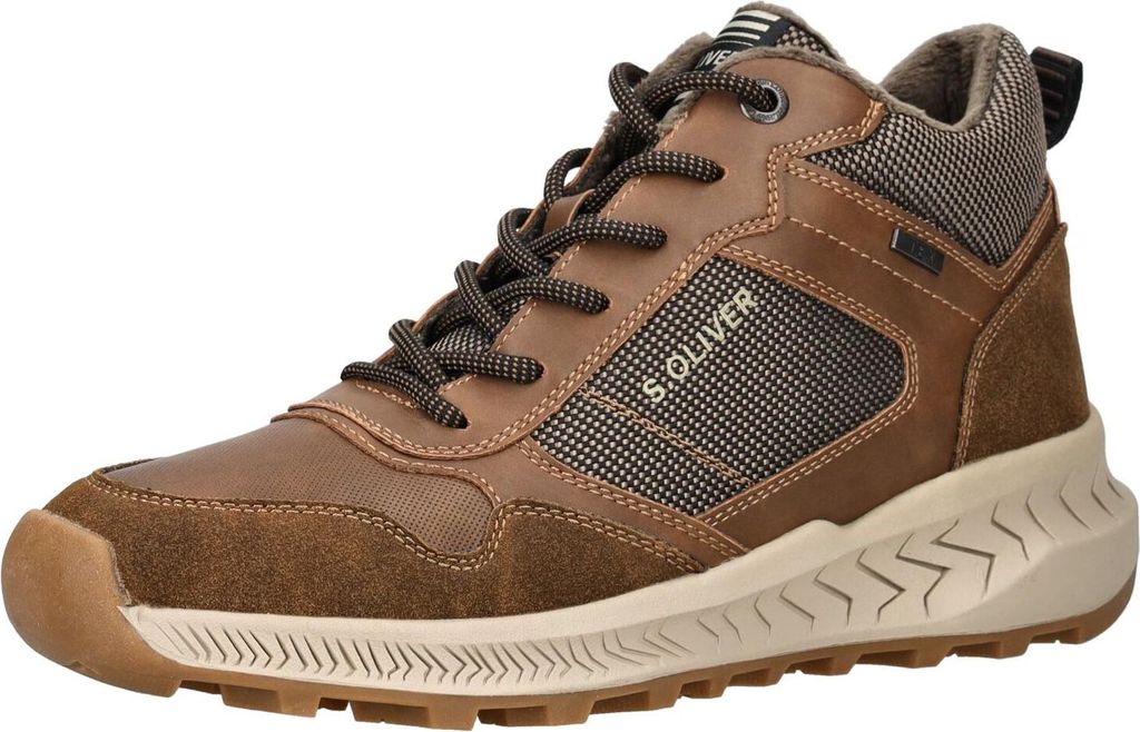 s.Oliver Stiefelette Stiefelette Kunstleder/Textil