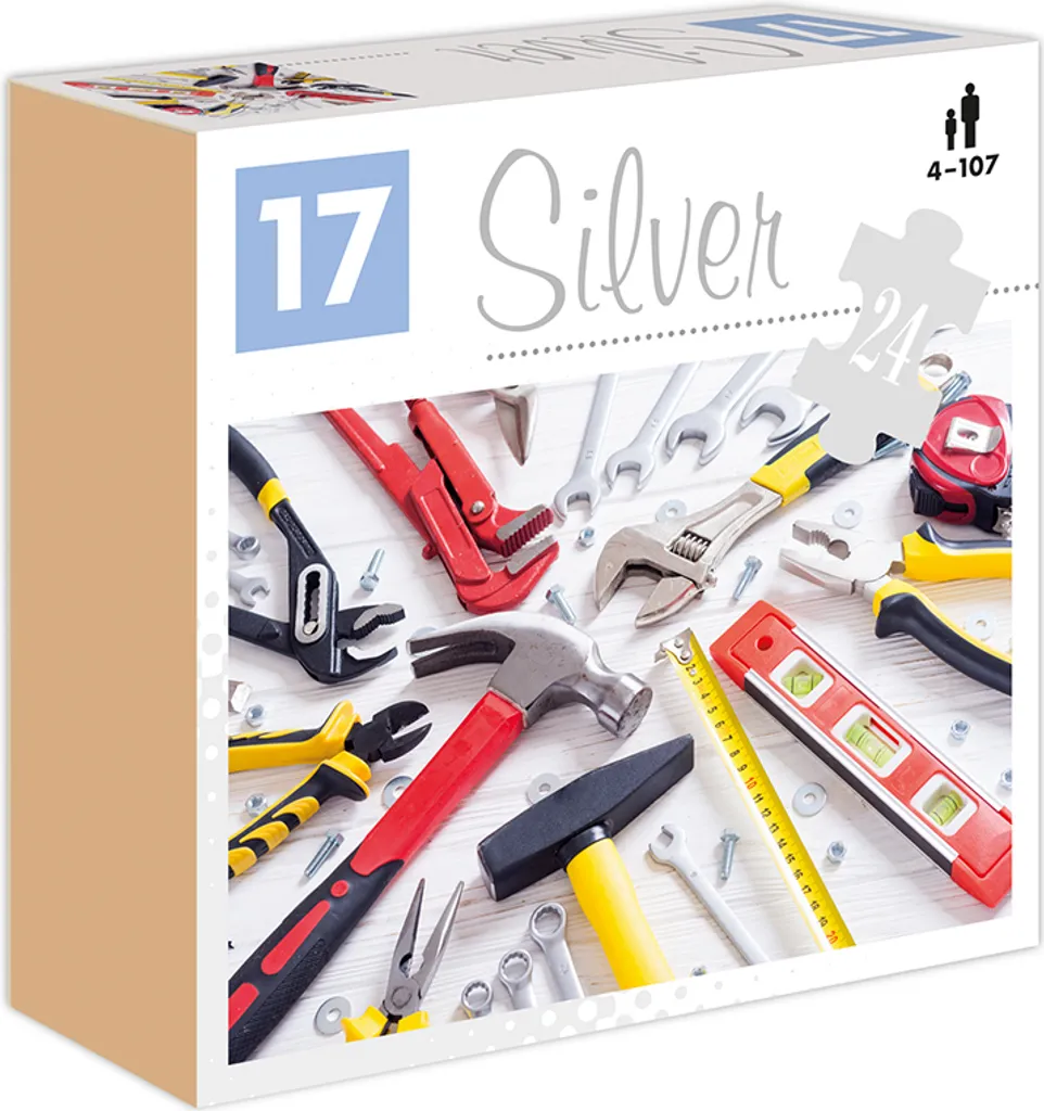 Puzzle Alexander ARGENT 24 pièces Outils pour rééducation et thérapie