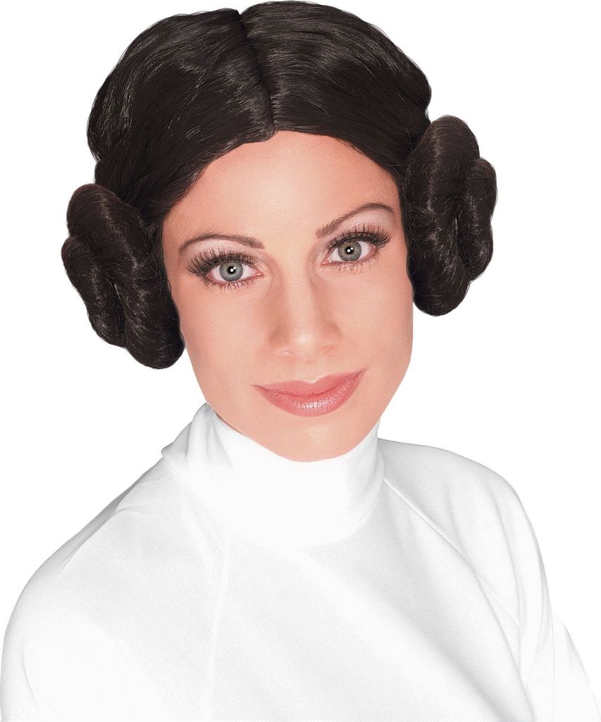 Star Wars Prinzessin Leia - Perücke für Fasching Produktbild 