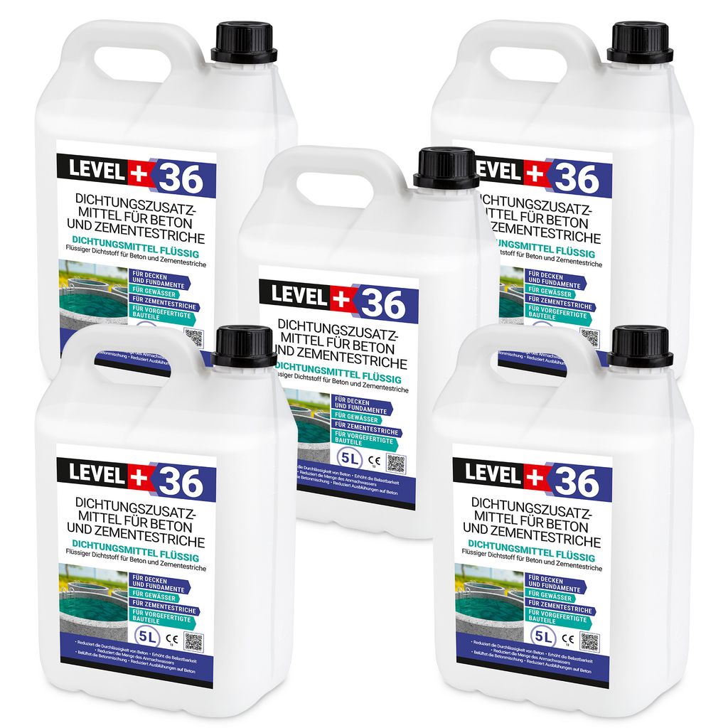 Plastifiant hydroisolant pour béton pour chapes et Image du produit 