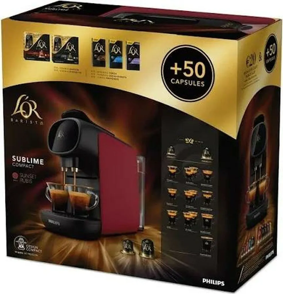 Macchina Caffè Philips LM9012-55 19 Bar: Compatibile Nespresso e L'OR - 6