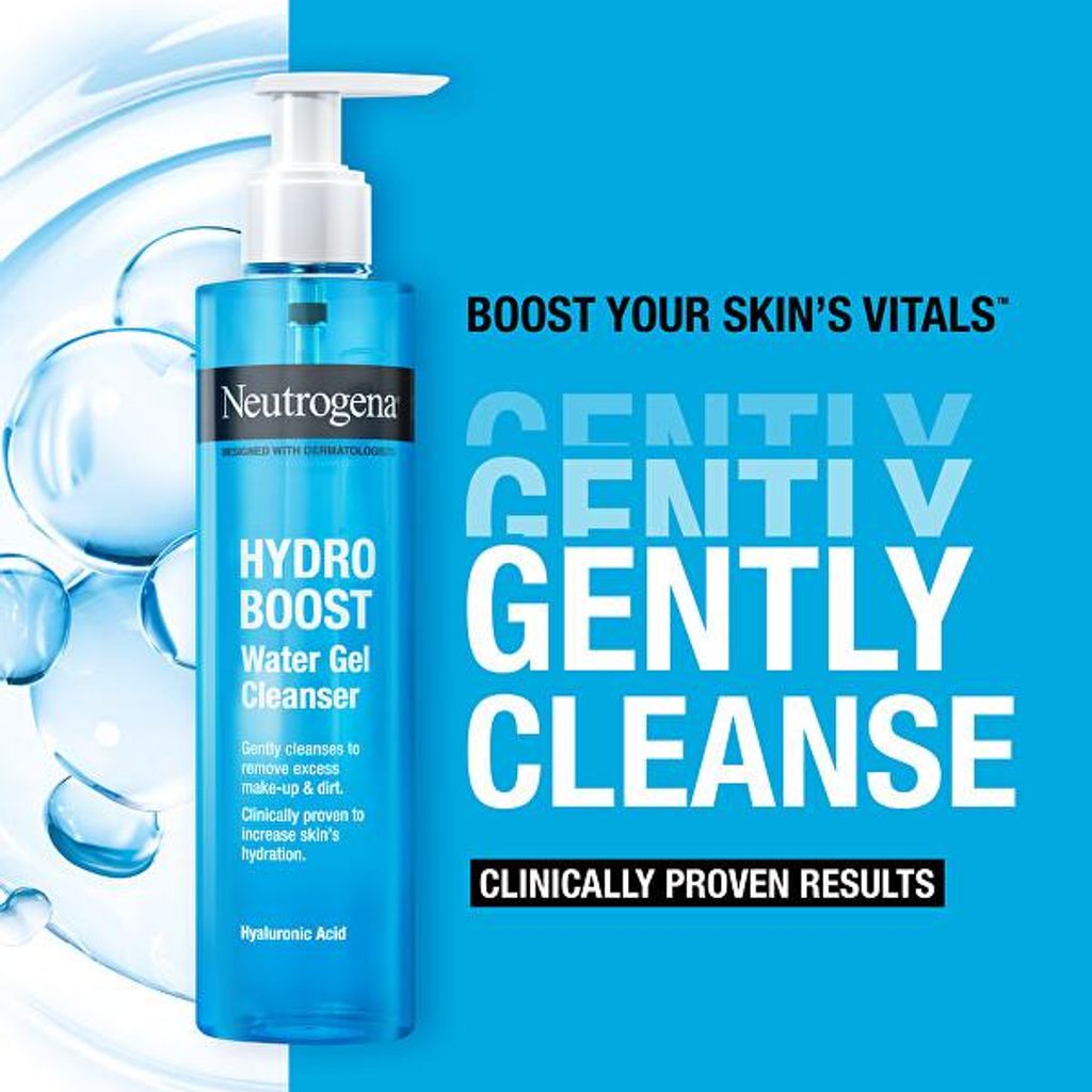 Neutrogena Hydro Boost Reinigungsgel Cleanser Water Gel 200 ml