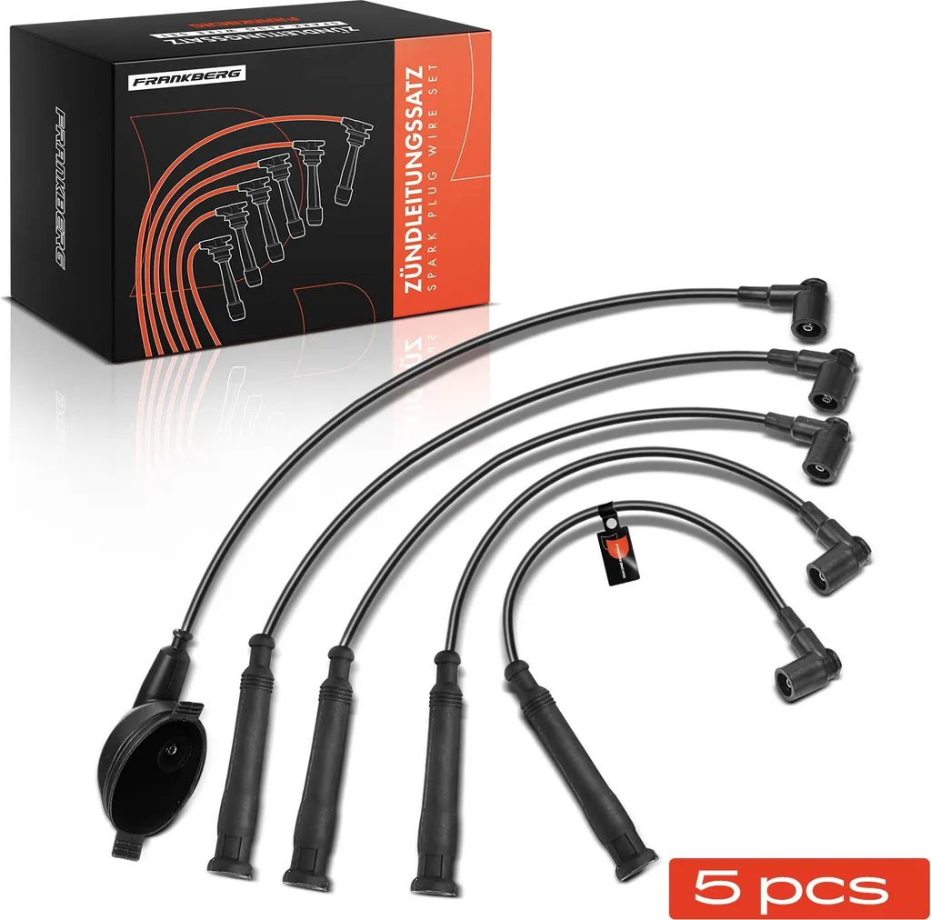 Frankberg 5x set di cavi di accensione per BMW Serie 3 Touring E30 E36 316i 318i