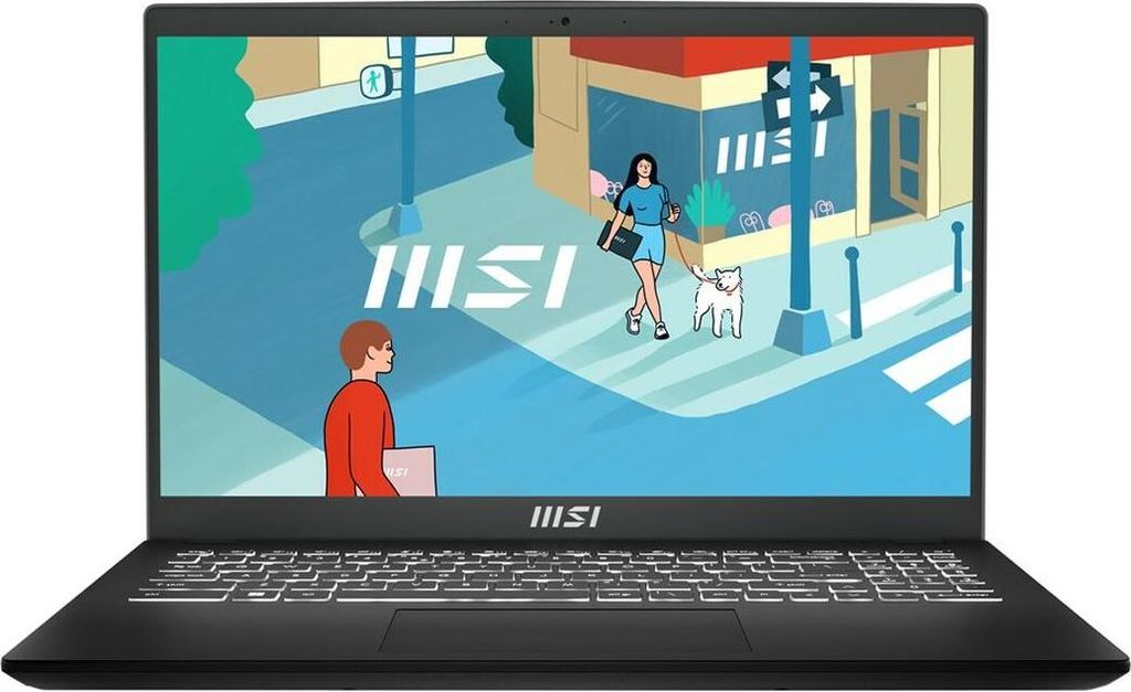 MSI Modern C13M-202PL Intel Core i5 i5-13420H Laptop 15.6" Full HD - Core i5 - 3,2 GHz