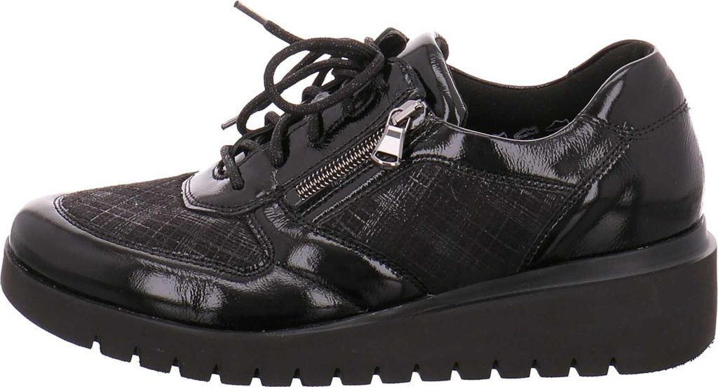 Waldläufer Komfort Schnürschuhe H-Florenz Damen 31313536323436 Schwarz 36 EU