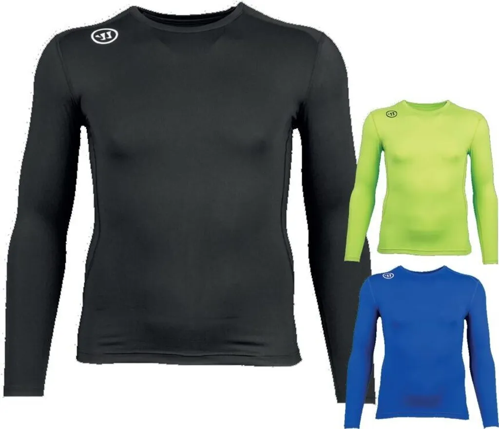 Tee-shirt de compression Warrior Comp Senior Toxic manches longues