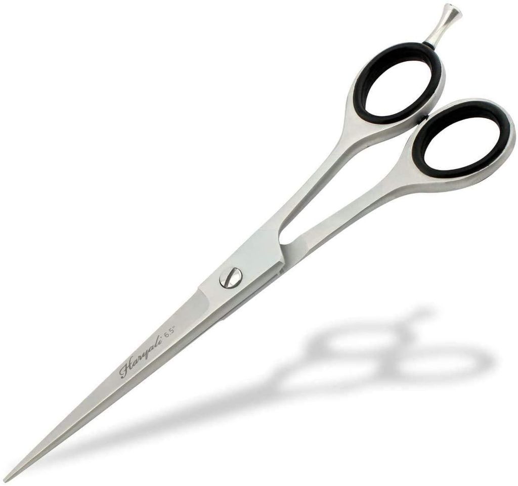 Professionelle Friseurschere aus Edelstahl, silberfarben, Produktbild 