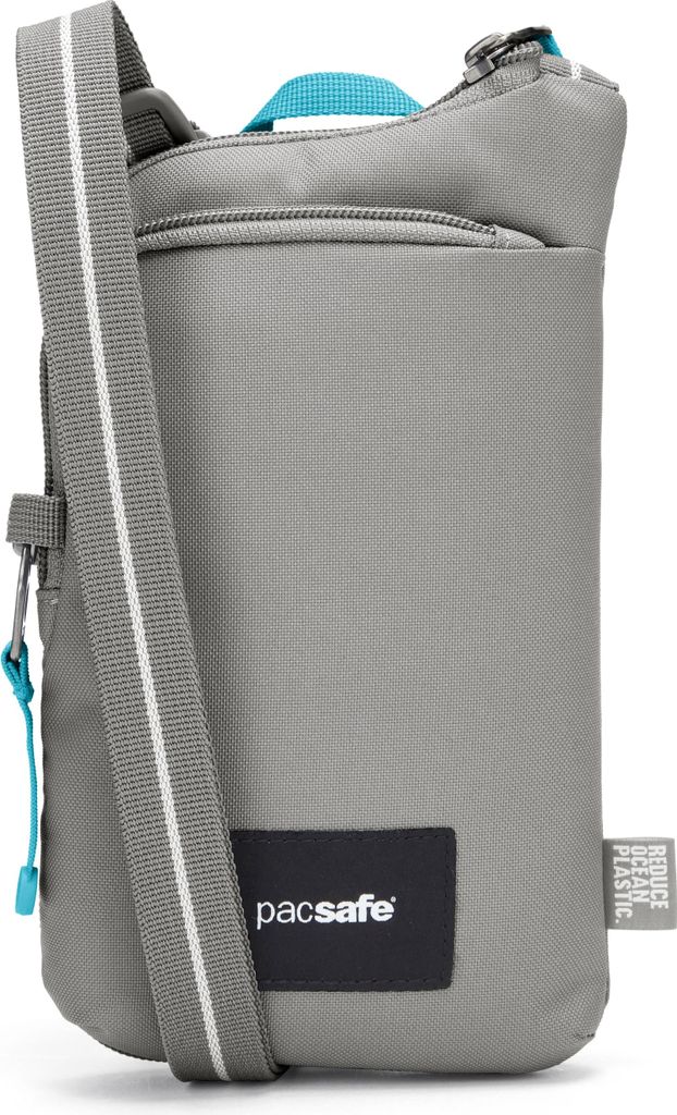 pacsafe Umhängetasche Go Tech Crossbody Bag Stone taupe