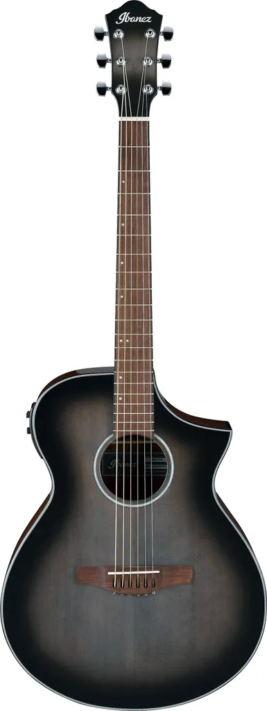 Ibanez AEWC11-TCB Guitare Fine Cutaway Transparent Blue Sunburst Gloss