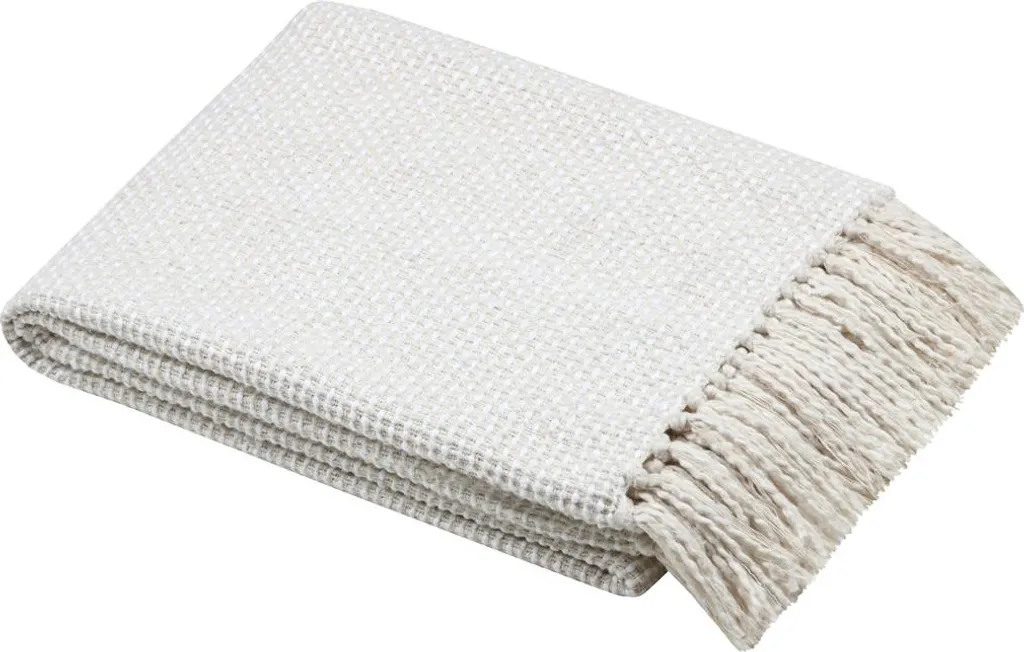 Coperta in cotone, tessuto, SCARLETT, 125 x 150 cm