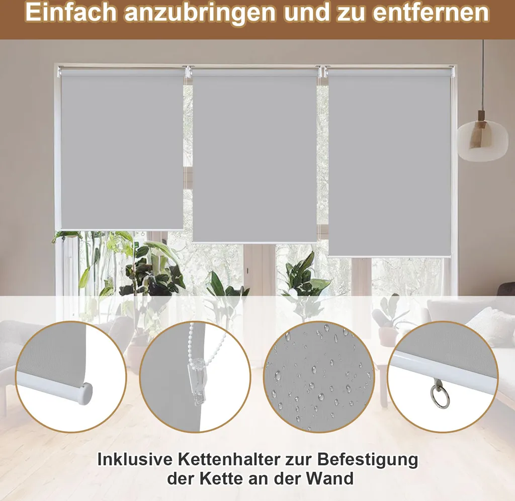 Tenda Da Sole Verticale Avvolgibile A Rullo Esterno Balcone Terrazzo Anti Uv Impermeabile Protezione Privacy Antivento Oscurante 100 X 140 Cm Beige 89548608