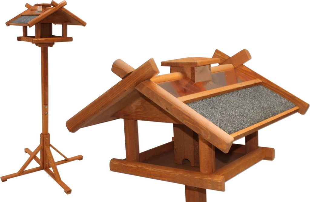 KYNAST Vogelhaus mit Kupferdach 155x49x50 cm braun 74-72035 Produktbild 