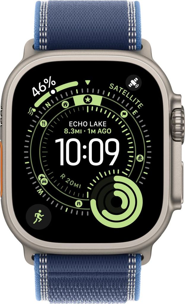 Apple Watch Ultra 3 49mm GPS+5G Trail Loop M/L natur/blau Produktbild 