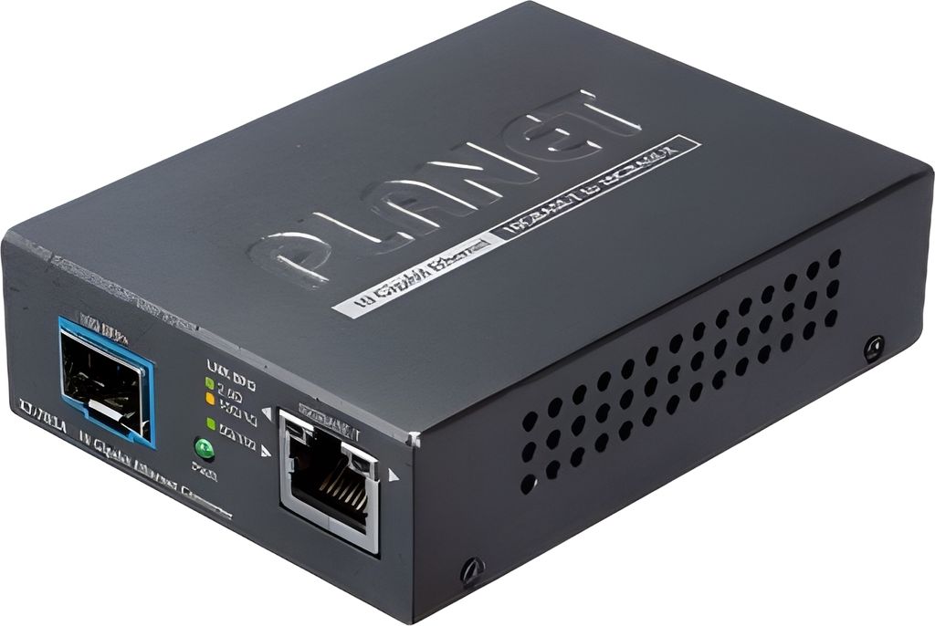 PLANET XT-705A - Convertisseur de média - 10 GigE, 5 GigE, Image du produit 