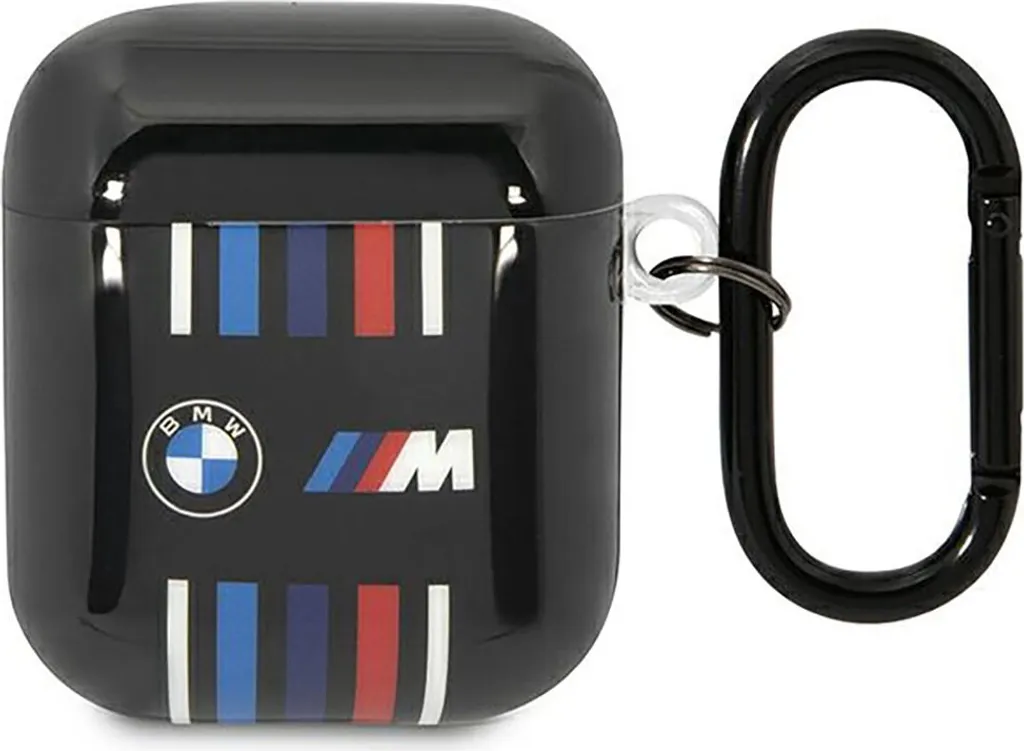 Bmw Bma222Swtk Airpods 1/2 Coverczarny/Nero Linee Colorate Multiple