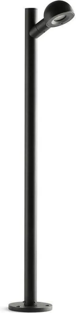 Borne lumineuse extérieure noire BROT 600 pour éclairage de terrasse 75573