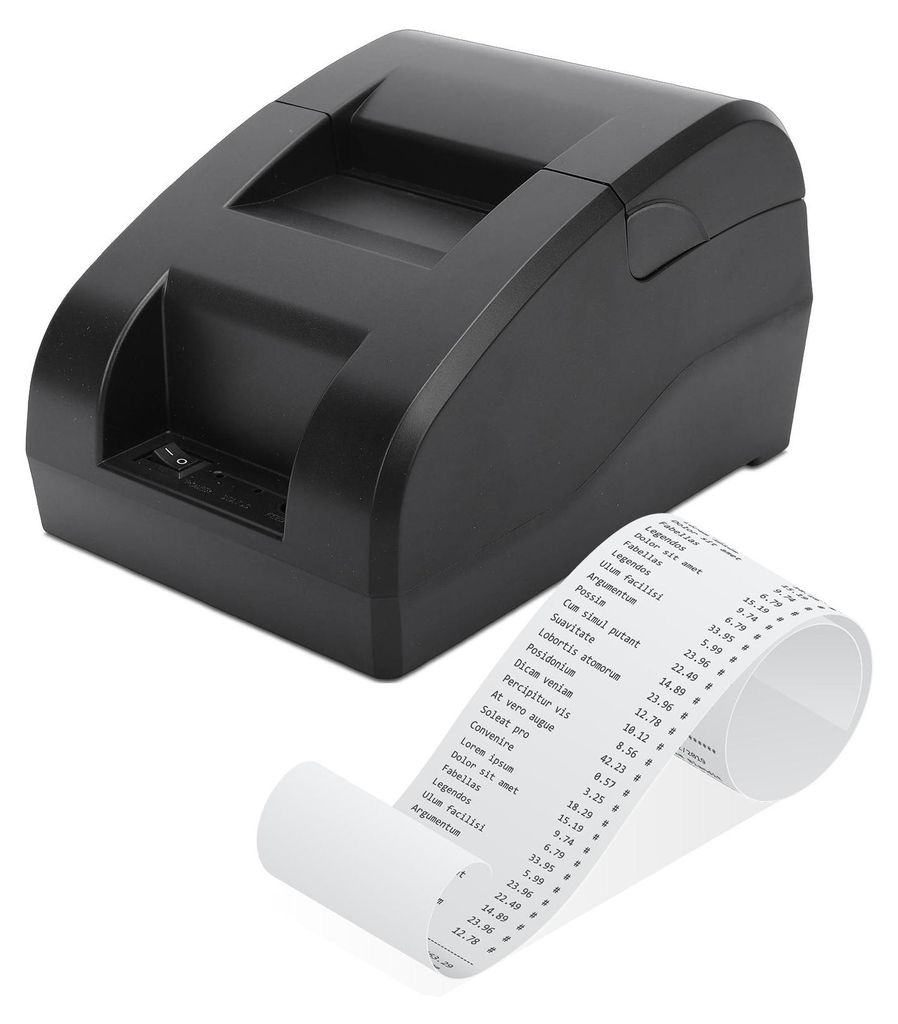 58MM Desktop-Bondrucker USB Bluetooth 203DPI Thermodruck Produktbild 