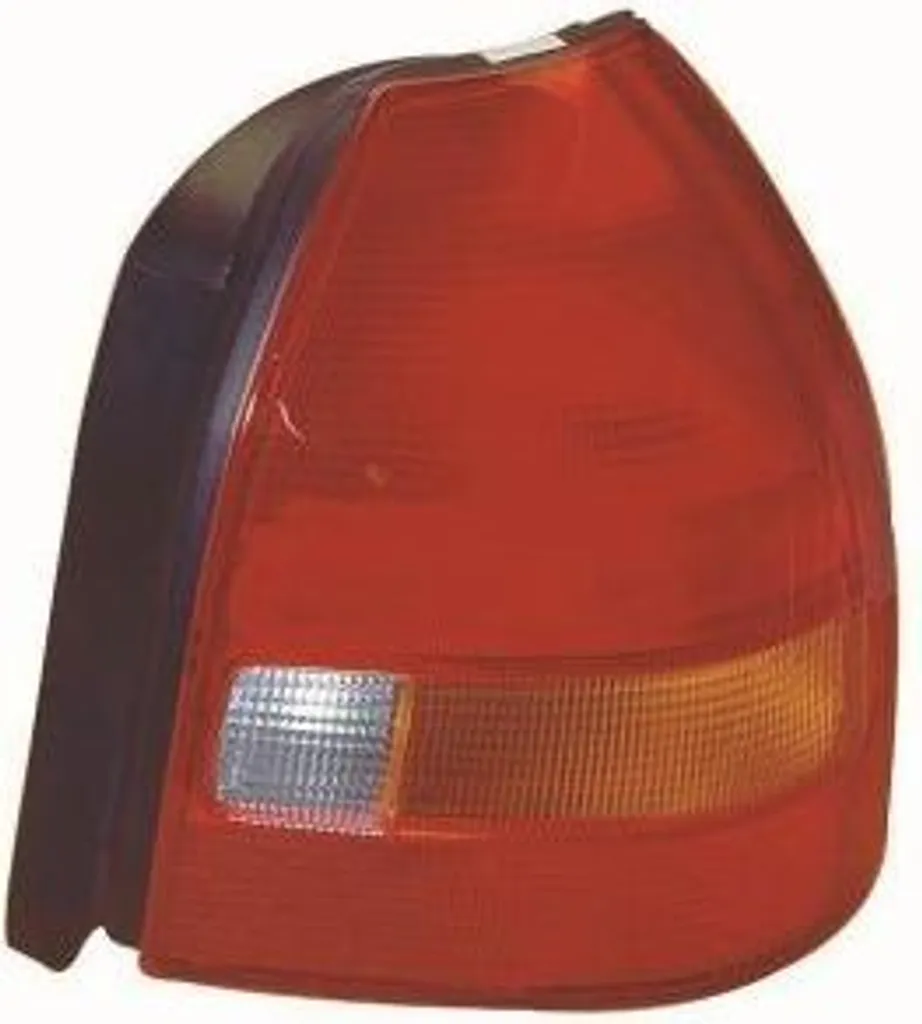 Feu arrière Civic anti-fissure avec optique rouge et ambre durable