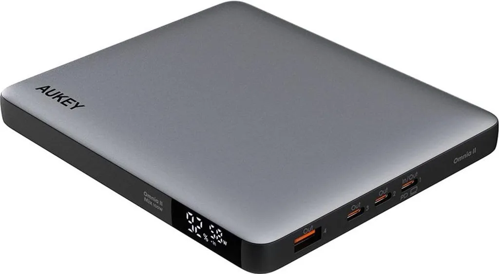 Ne tombez plus en panne : Powerbank 100W 20000mAh Aukey Triple USB-C