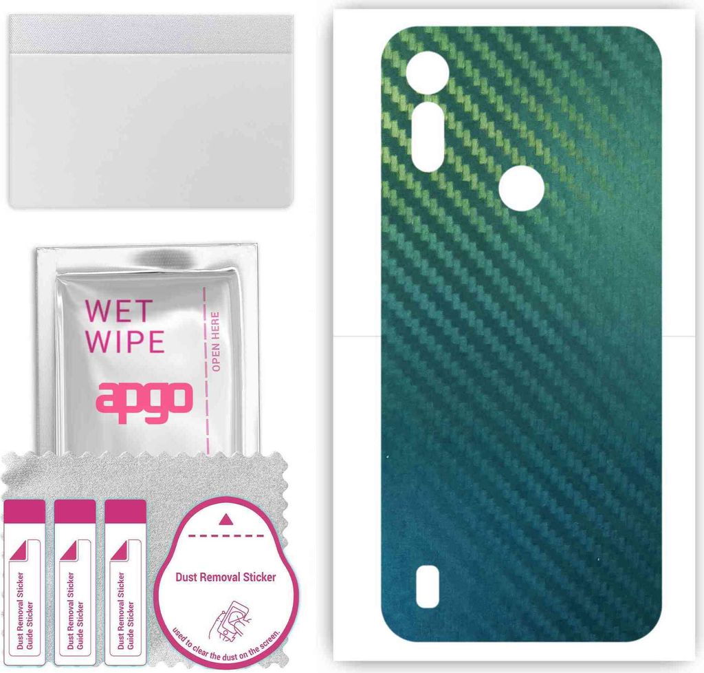 apgo Rückseite Schutzfolie, Skin, kompatibel mit Motorola Produktbild 