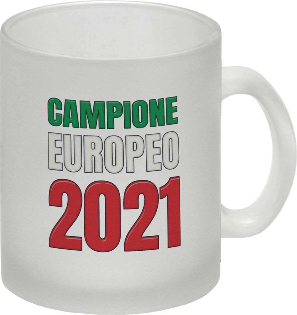 Campione Europeo 2021 Glas Tasse It's coming home? Eben nicht! It's coming to