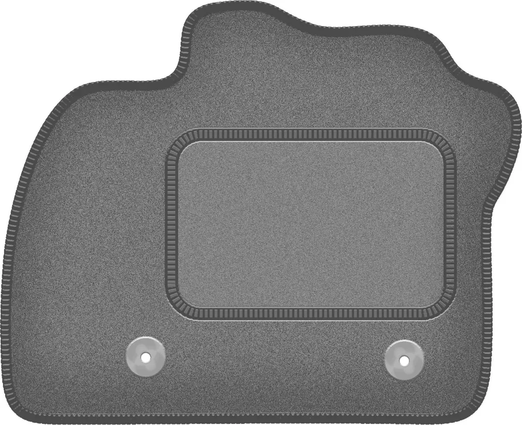 Tappetino Conducente Renault Zoe 2013- su Misura | Velluto Grafite