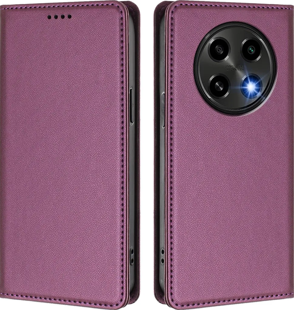 Cover Viola Oppo F27 Pro+ Flip Magnetic - Protezione Cool per il tuo Smartphone