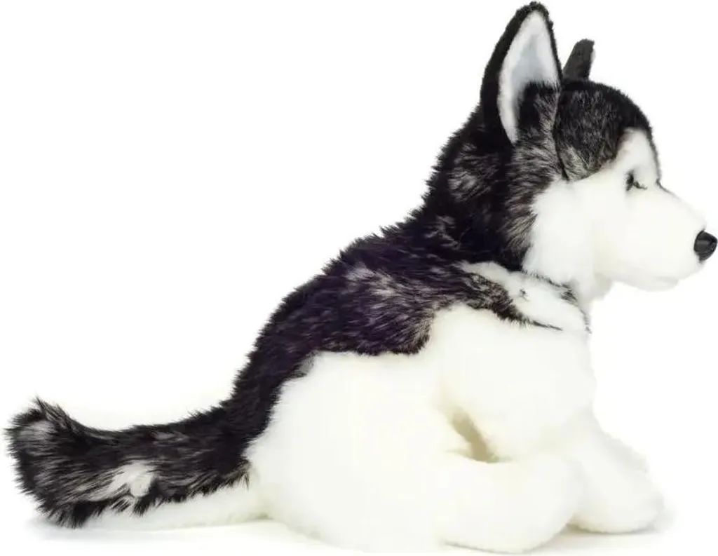 Peluche husky lavable et hypoallergénique Teddy Hermann 30 cm