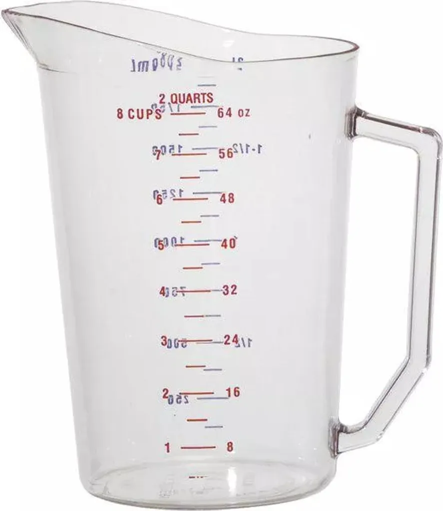 Cambro 200MCCW135 Caraffa 2L | Policarbonato Trasparente Professionale
