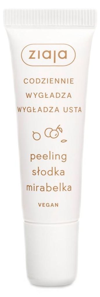 Ziaja Lippenpeeling Süße Mirabelle - Sanfte Pflege für zarte, geschmeidige Lippen, 12 ml