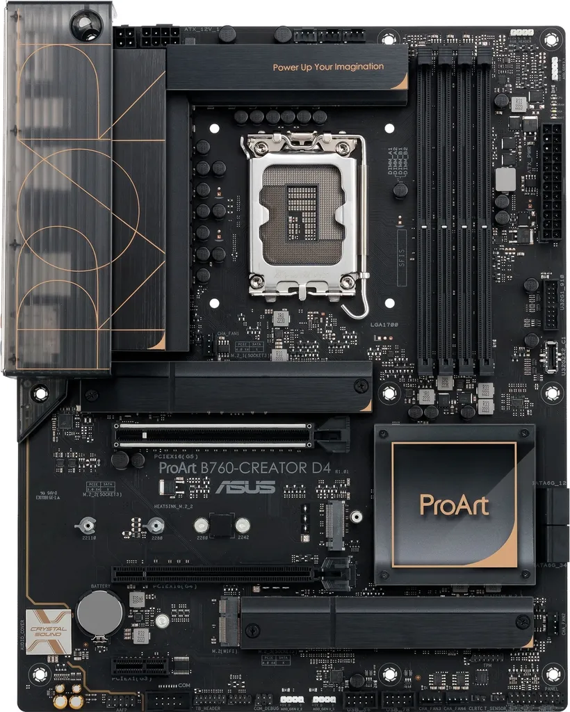 ASUS ProArt B760-CREATOR Carte Mère Intel LGA1700 DDR5 ATX Performance