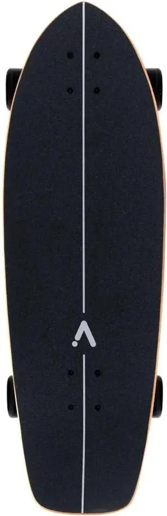 Surfskate ACTA 31 Overlap Orange & Blanc - Système de Carving Haute Précision