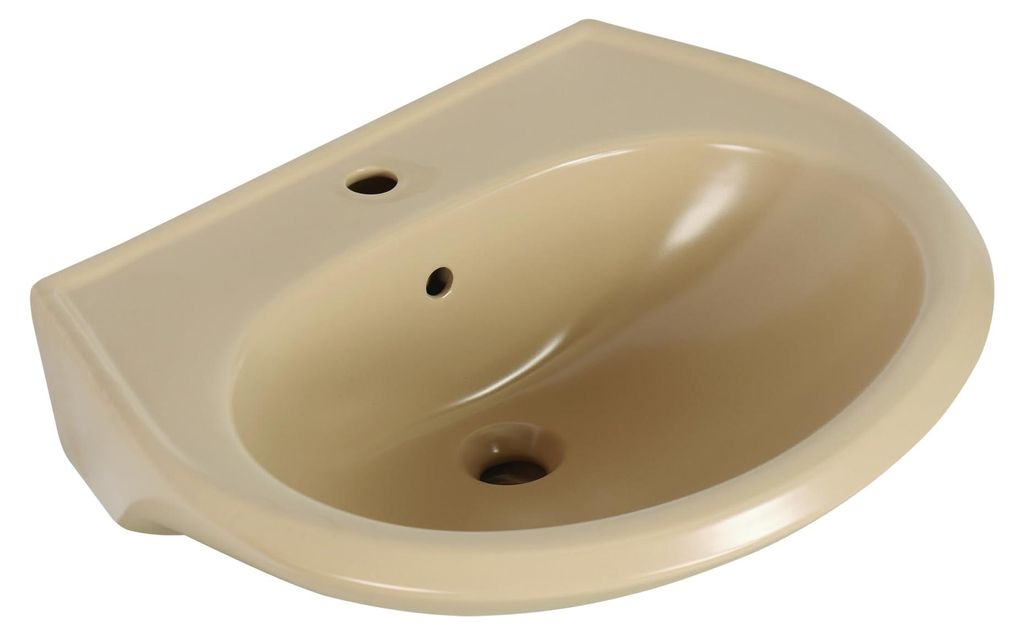 Waschtisch 60 x 51,5 cm beige matt 1280600 Produktbild 