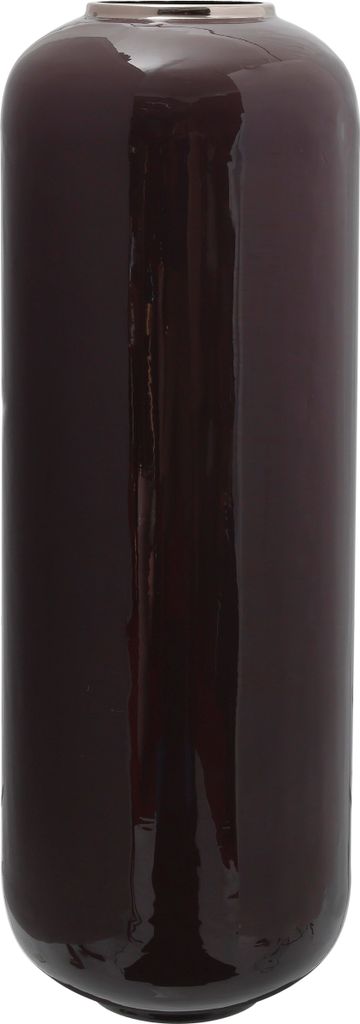 Bodenvase Art Deco 170 Dunkellila / Silber