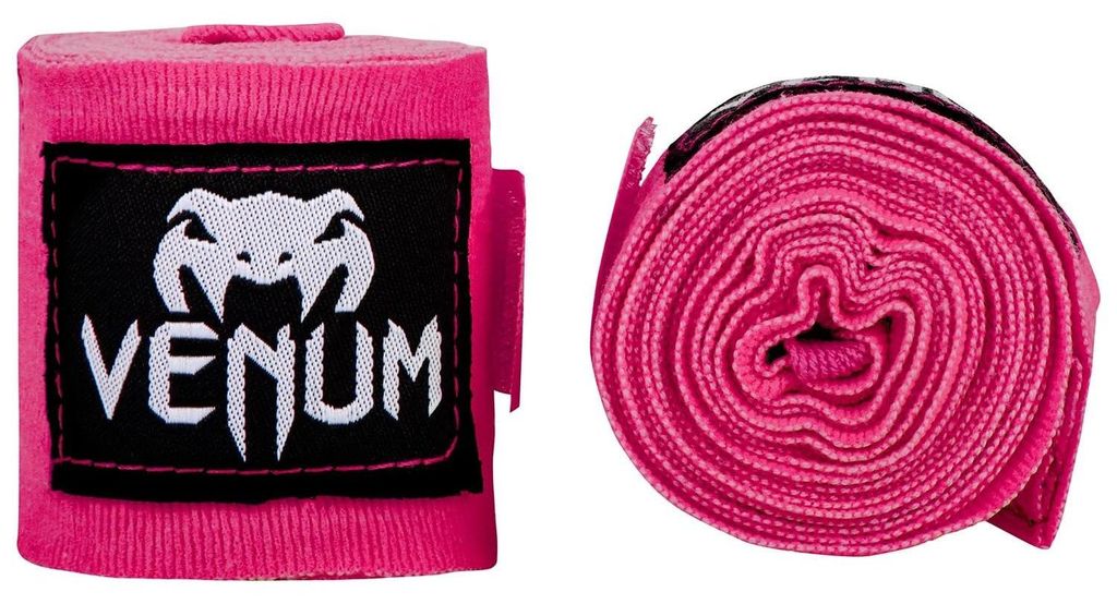 Venum Kontakt Boxbandagen, Neonpink, 2,5 m