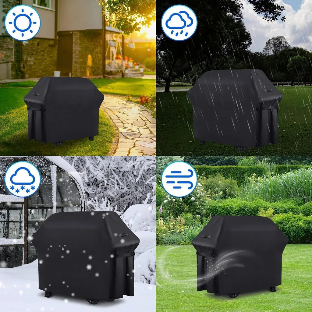 Housse Barbecue Oxford 210D Résistante à la Déchirure et Intempéries
