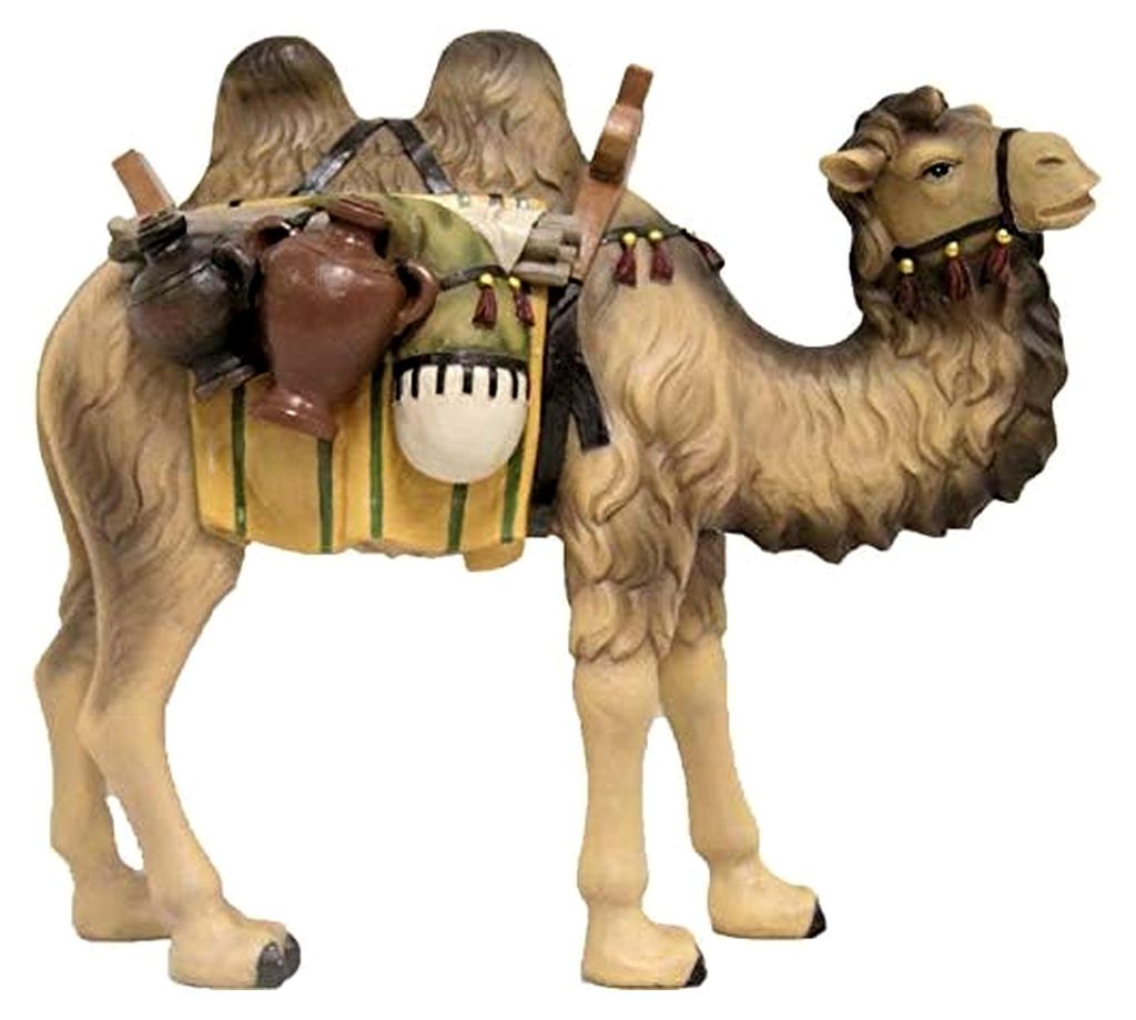 Krippenfiguren Kamel Höhe 13cm, geeignet für 13cm Figuren, handbemalen