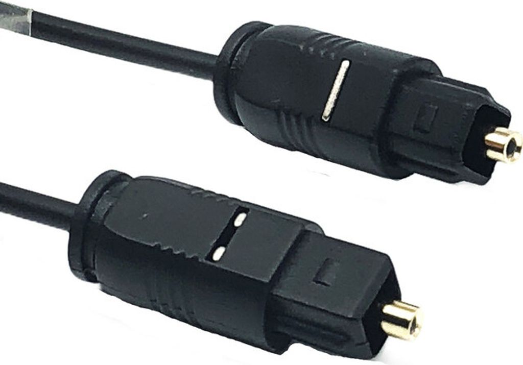 Digital Toslink Optical Audio Kabel kompatibel für Samsung GQ75Q60CAU QLED SMART TV 4K 75 Zoll