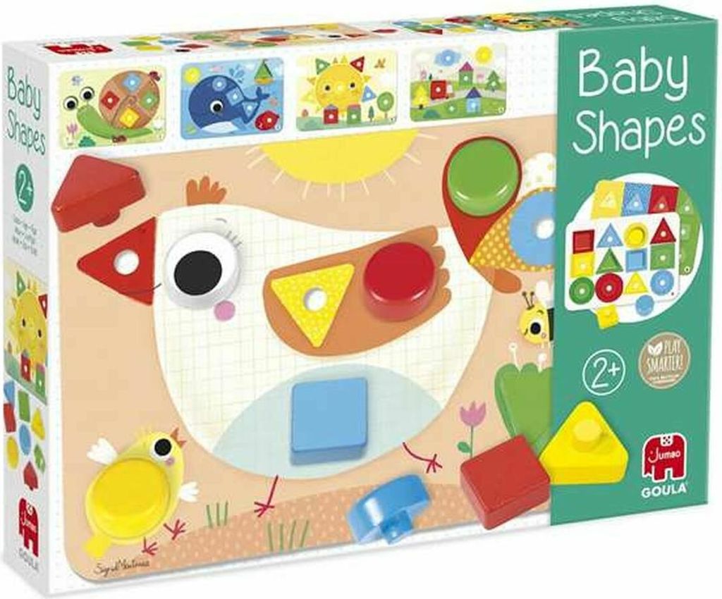Kinderpuzzle Goula Baby Shapes Bunt